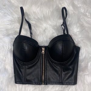 Bossier shirt. Very fitted and leather